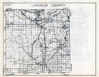 Lincoln County Map, Wisconsin State Atlas 1933c